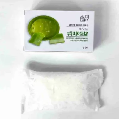 알로에 세안비누 90g 4P 2개 목욕비누 어린이비누 샤워비누 향좋은비누