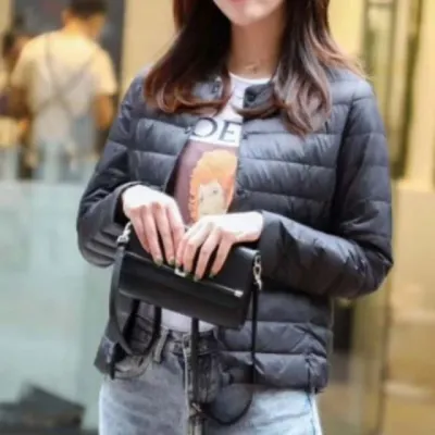 여성 덕다운 패딩 점퍼 오리털 라이트 경량 외투