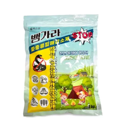 VBS 뱀가라 1kg (5개 1박스) 파충류 피해감소제