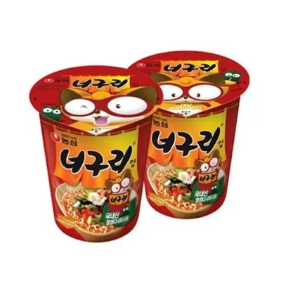 미니컵 용기포장 라면 30개입 박스