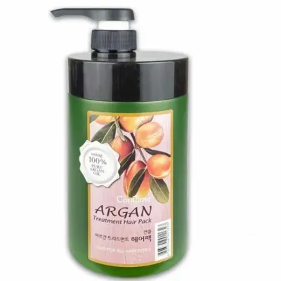 아르간 헤어팩 1000ml 미용실트리트먼트 머리정전기없애는법 손상모발케어