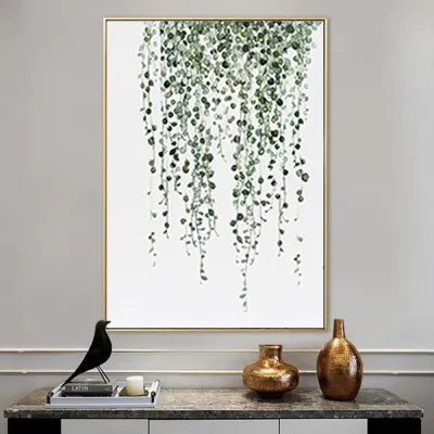 세로형 넝쿨 현대식 액자(70cmx90cm)