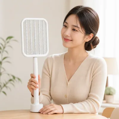 3중 격자망 알프스 전기파리채 AL-MN82 충전식 모기퇴치기