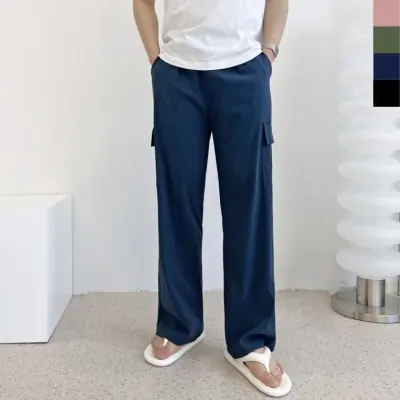 GSS VR181M 남자아이스쿨 카고와이드 밴딩팬츠
