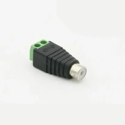 Coms 터미널 변환 RCA F 2Pin 터미널 커넥터