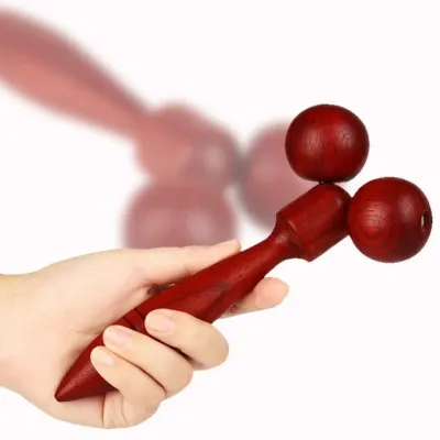 원목 마사지 롤러 스틱 핸디 지기 안마기 종아리 쿨링 복부 허리 마시지 목마 다리 용품