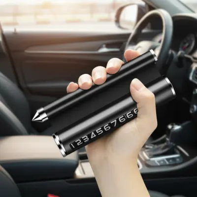 자동차 스마트폰 거치대 차량용 비상 탈출 망치 안전 도구