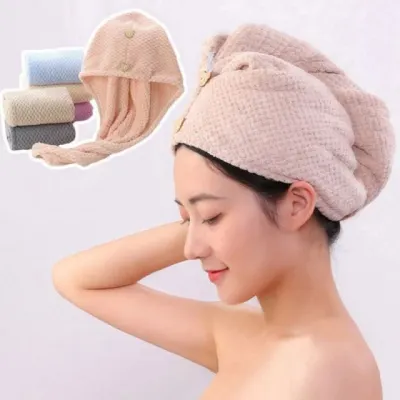 헤어 드라이 타월 흡수력 머리 말리는 수건 대형