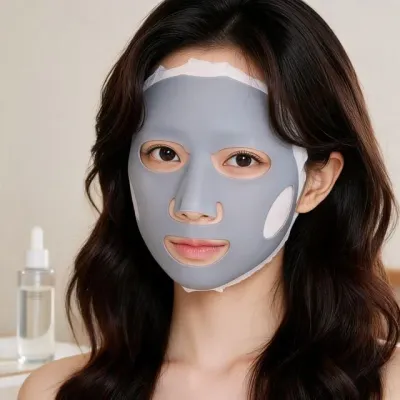 실리콘 마스크팩 커버 다회용 시트 팩 관리 데일리 미니멀 감성 베이직 스타일