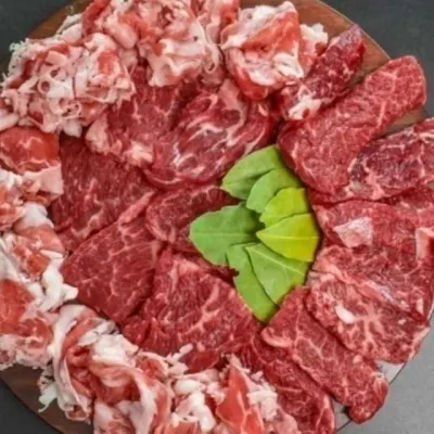 소고기 세트 1.2kg 수입육 캠핑고기