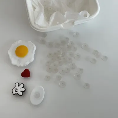 단추 구멍 신발붙이기 신발파츠 버튼 꼬다리 발광단추 버클단추 신발만들기 별다꾸