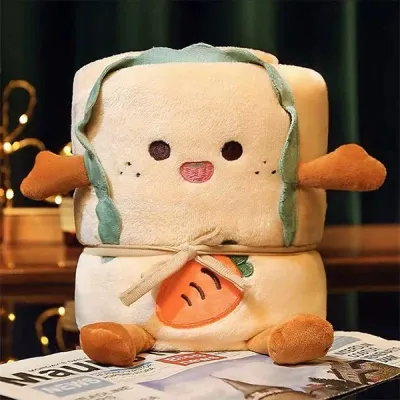 [이거찜] 캐릭터 대형 담요112X90 무릎담요 차량 블랭킷(대형) 학생 직장인 캠핑