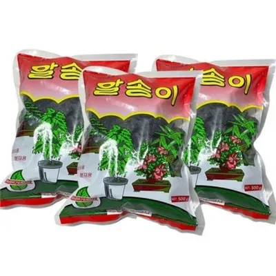 식물 퇴비 500g3개 식물 영양제 유기질 원예용 텃밭용 생장 토양 화분 비료