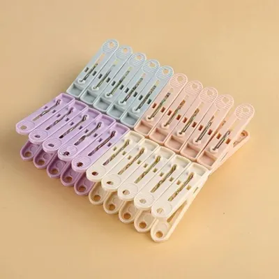 파스텔 빨래집게 20P 세트 가정용 실내용 플라스틱