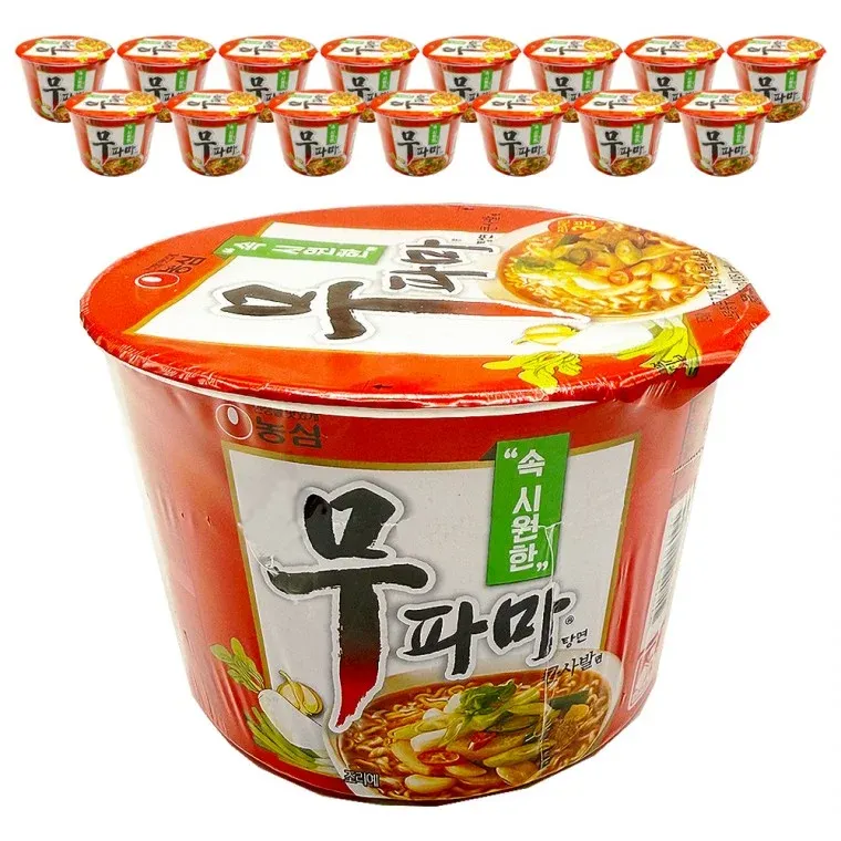 농심 무파마탕면 큰사발면 112g x 16개