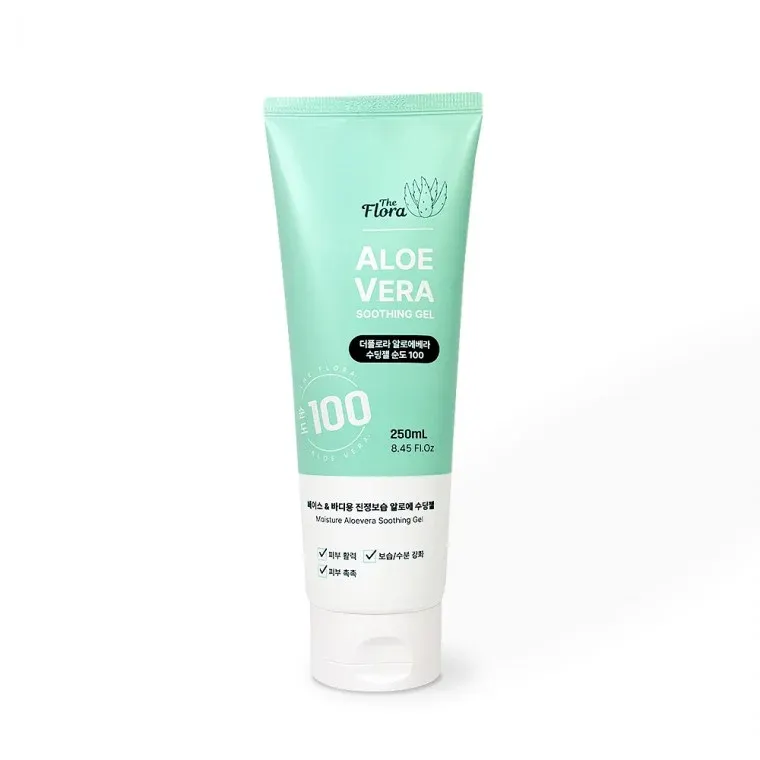 더플로라 알로에베라 수딩젤(튜브형) 250ml 보습 진정 수분크림