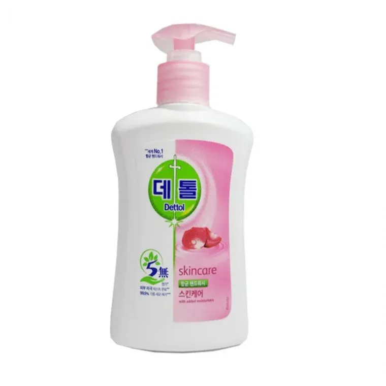 데톨 핸드워시 스킨케어 250ml 용기 손비누 손세정제 화장실물비누