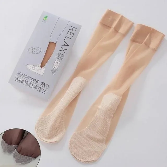 마모방지 여름 면바닥 스타킹 골프스타킹 심플