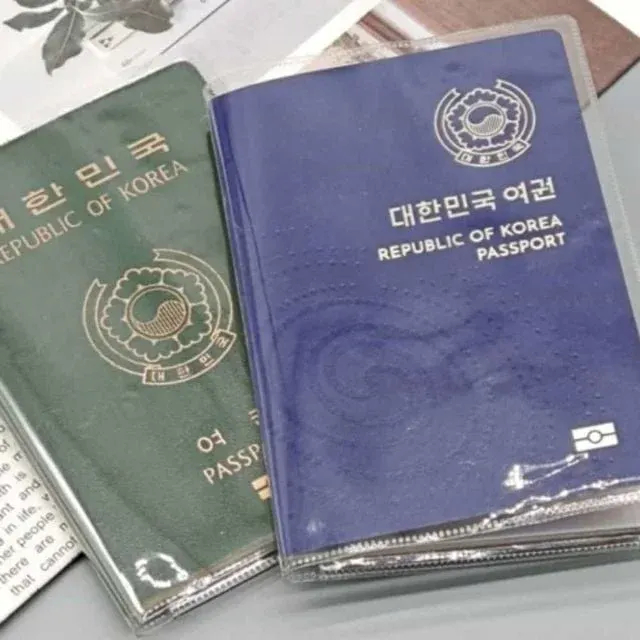 투명 여권커버 여권 보호케이스