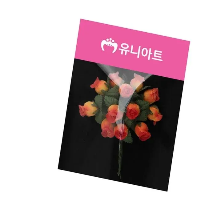 (조화꽃) 1500 투 조화다발 웨딩촬영소품 조화장미