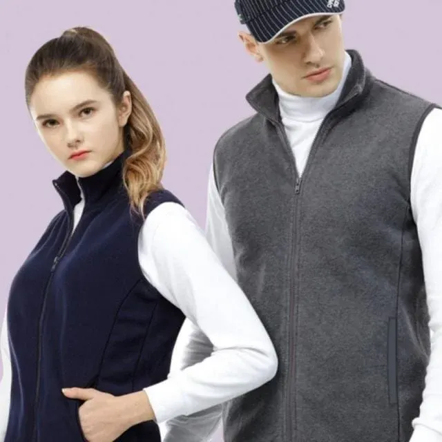 남녀공용 플리스 조끼 보아털 후리스 본딩 FW25