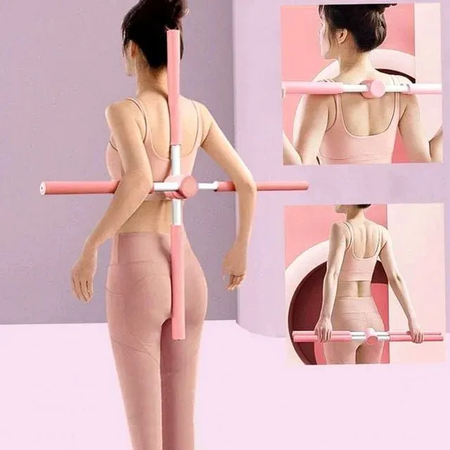 스트레칭봉 요가필라테스 홈트운동용 십자