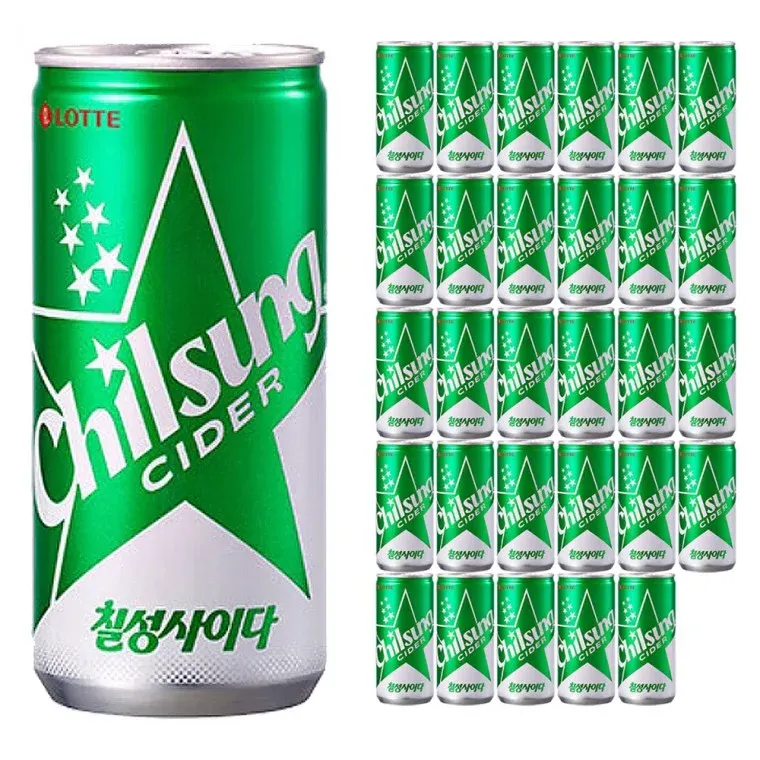 롯데 칠성사이다 210ml x 30캔