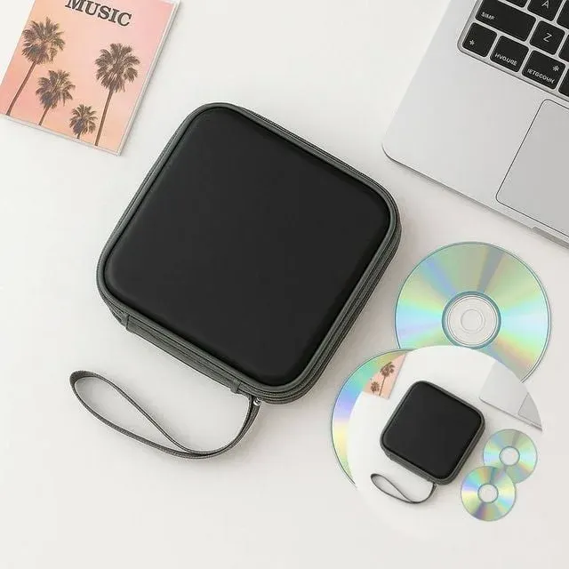 하드 CD케이스 40장 블랙 공CD케이스 앨범형cd케이스