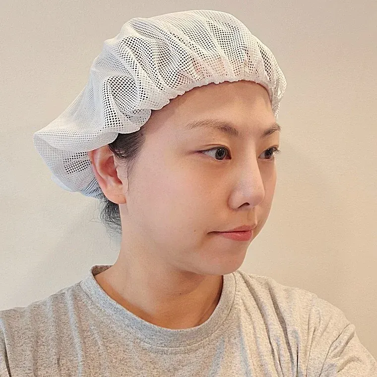세탁가능 위생 모자 조리사모자 머리망