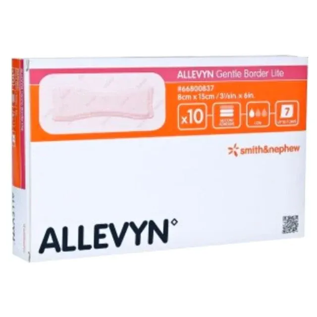 S N 알레빈 ALLEVYN Gentle Border Lite 8X15cm 10개입
