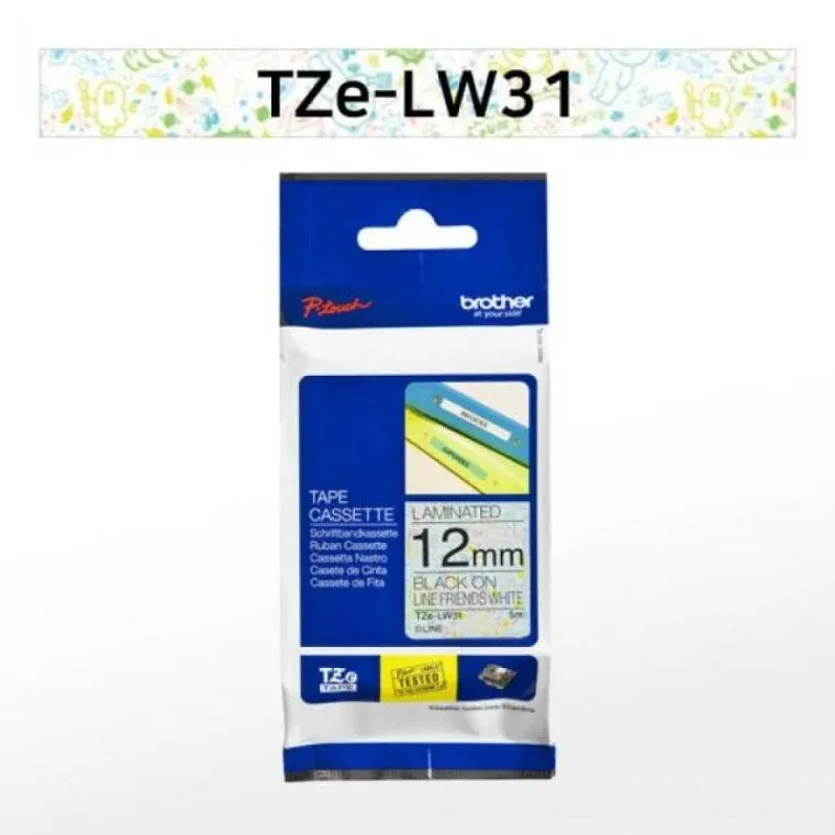브라더 TZ-라벨테이프 12mm