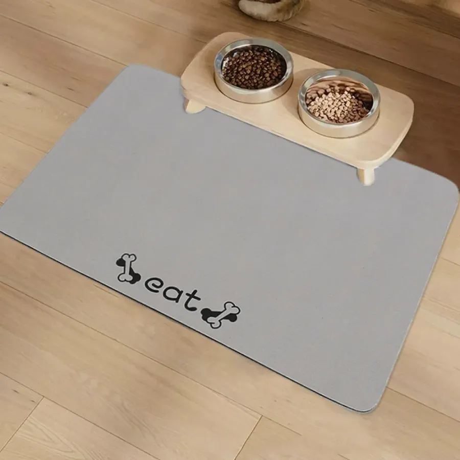 흡수왕 규조토 반려동물 강아지 식기매트 40x30cm