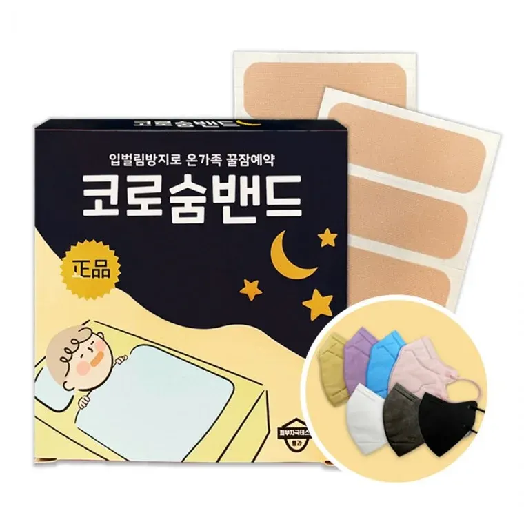 코로숨밴드 60매 마스크 1매 증정 랜덤