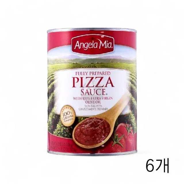 헌트안젤라미아 피자소스 3.03Kg X 6개 토마토소스
