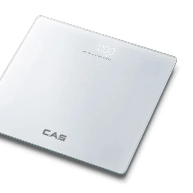 CAS 카스체중계 LED램프 디지털 체중계 H5 (화이트)