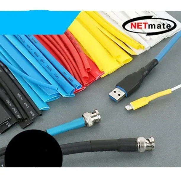 NETmate 13.5x150mm 열 수축튜브 블랙 10EA