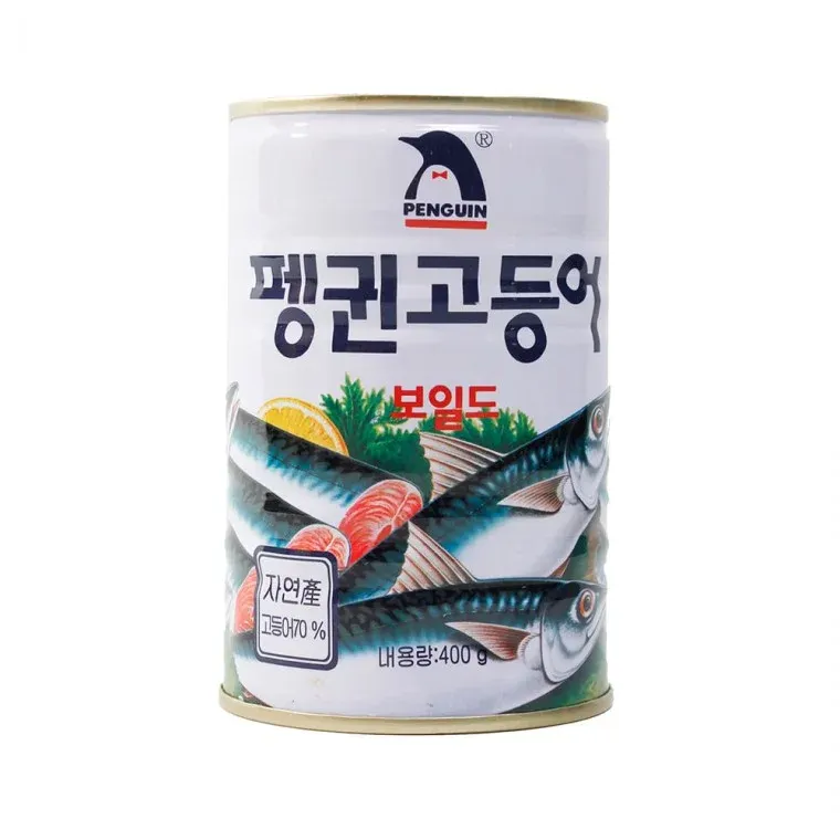 펭귄 고등어 통조림 400g