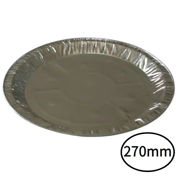 삼진 은박 접시 일회용접시 270mm 1박스 500개입 다용도 야외 업소