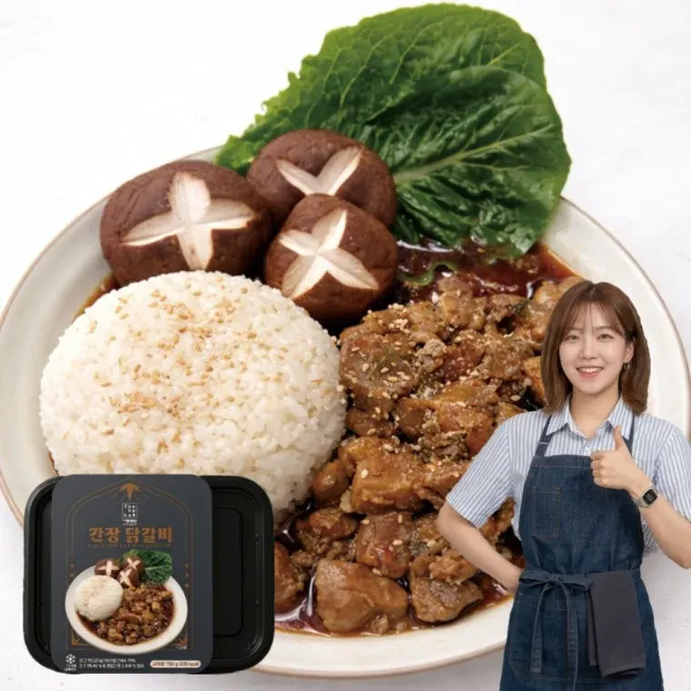 더바삭한 비법소스 간장 닭갈비 덮밥 150g