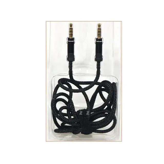 차량용 3.5mm AUX 오디오 케이블 스마트폰 연결선