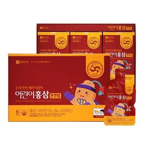 종근당건강 어린이홍삼튼튼업 20ml x 30포