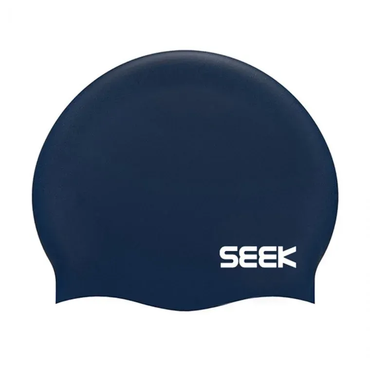 SEEK 실리콘 수영모 (네이비) (FREE) (SK-100)