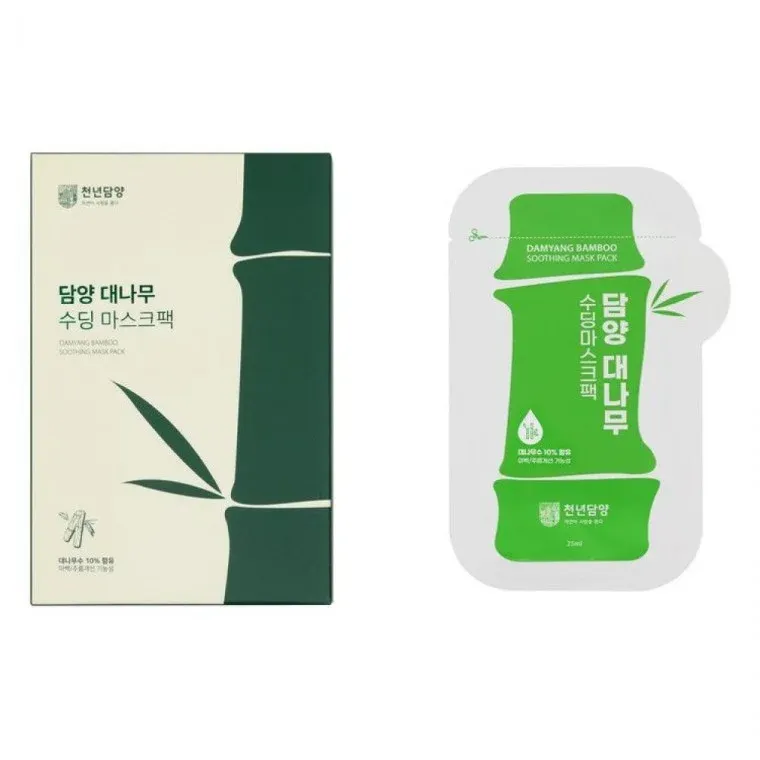 담양 대나무 수딩마스크팩 5P 세트