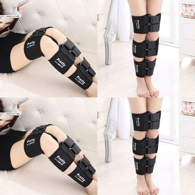 다리 보정 벨트 블랙 XL 네오플렌 허벅지