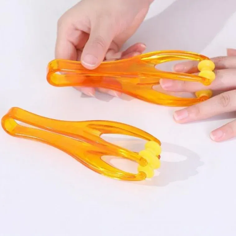 손가락 핑거 마사지 손 지압 롤러 마사지기