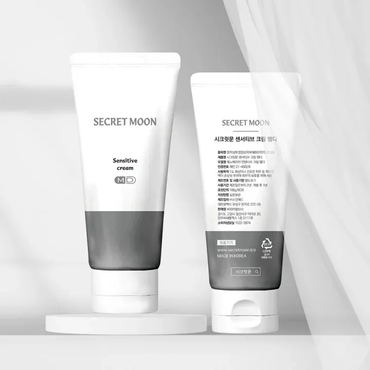 시크릿문 센서티브 엠디크림 100g 세라마이드 수분보습 피부보호