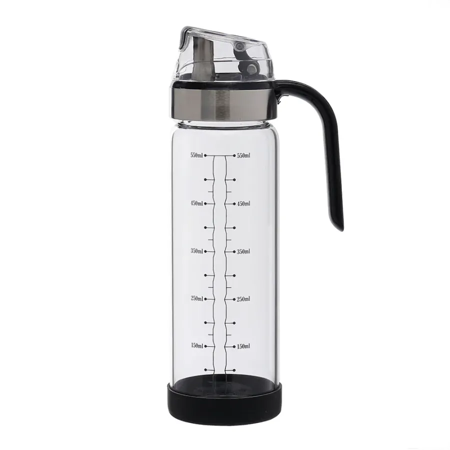 내열유리 자동개폐 오일병(550ml) 소스통