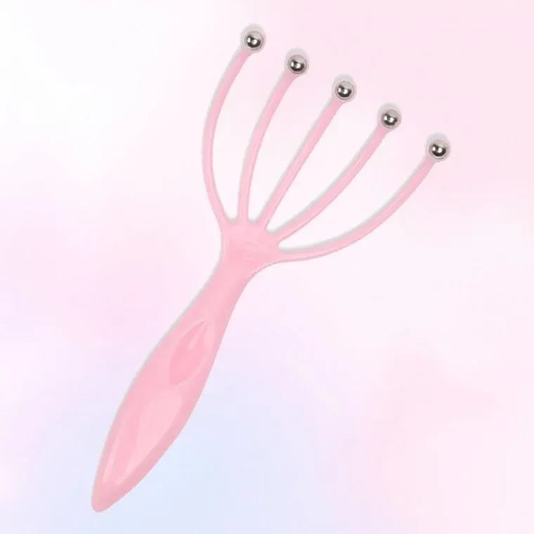 두피마사지기 전동 머리안마기 수동식 힐링 마사지