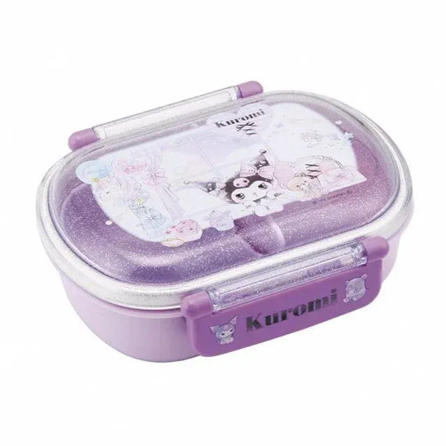 스케이터 도시락 쿠로미 수채 돔형 1단 라운드 360ml (QAF2BAAG)