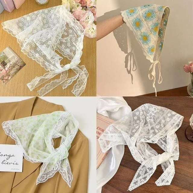 헤어커치프 헤어스카프 밴드 컬랙션